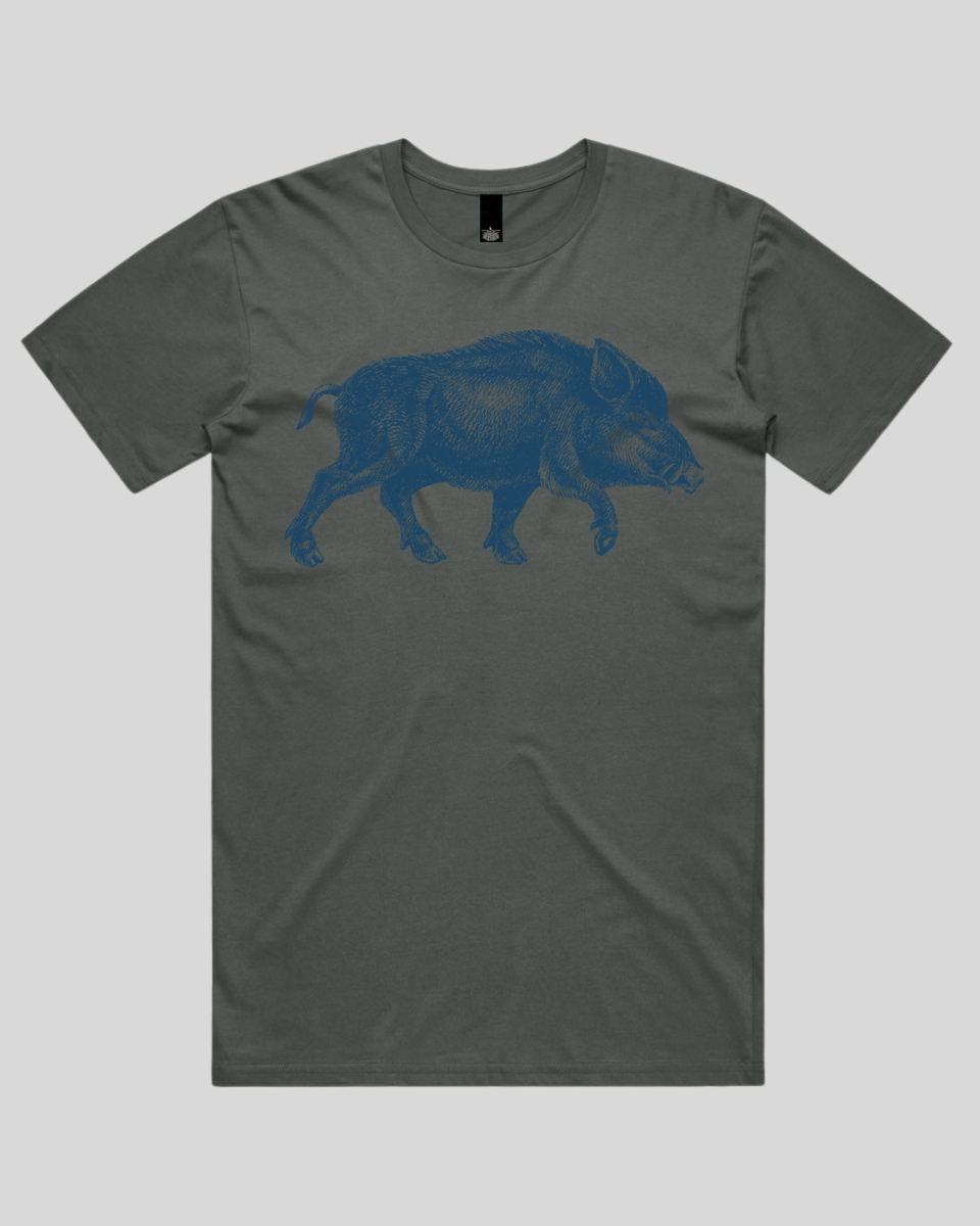 Vintage Hog Sketch Men's T-Shirt