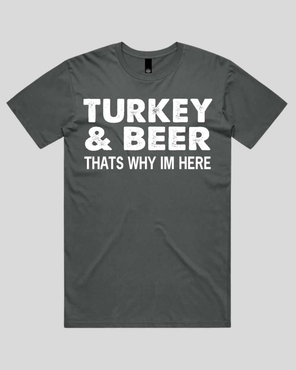 Turkey & Beer Men's T-Shirt