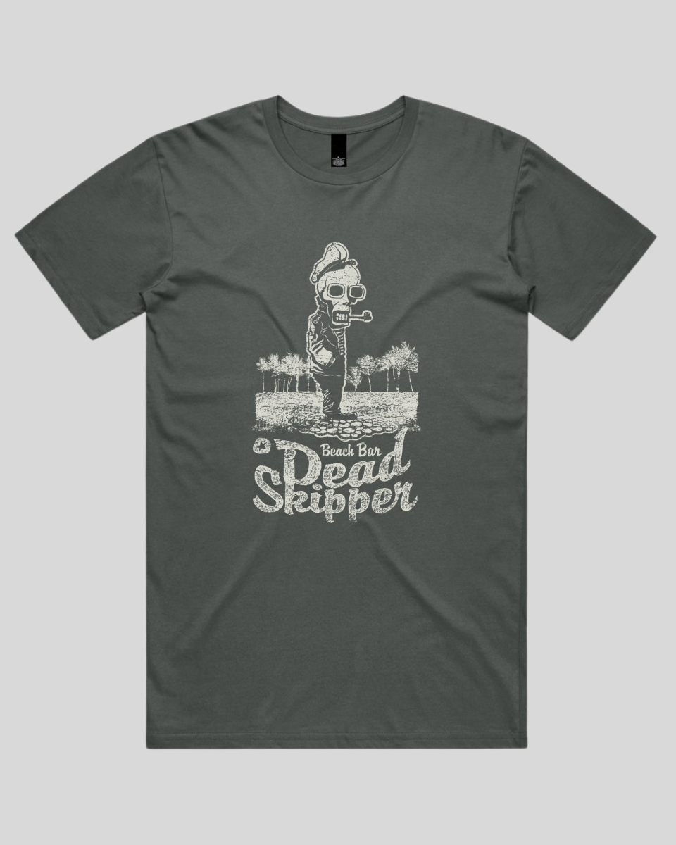 Dead Skipper Skull Men's T-Shirt