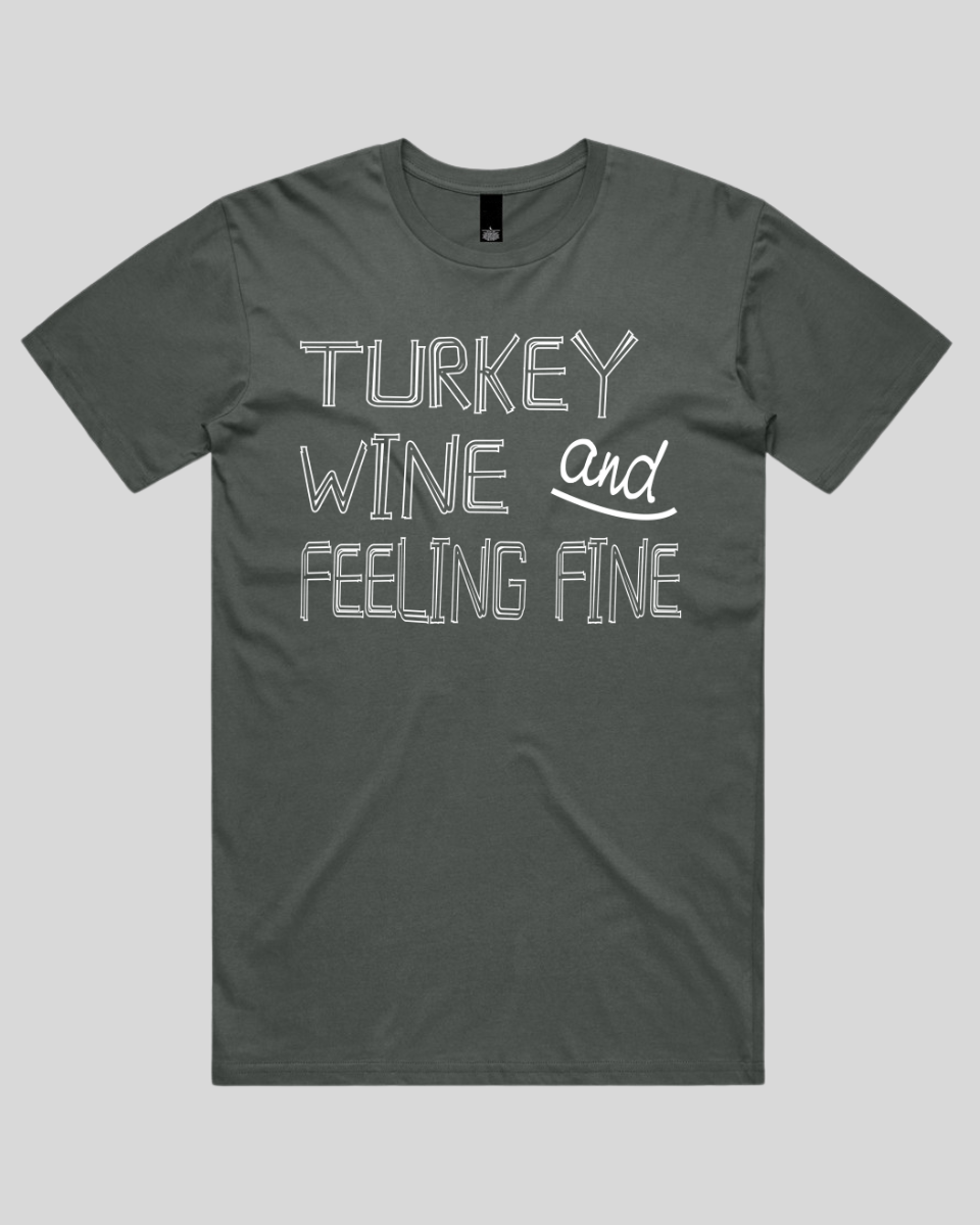 Turkey Wine and Feeling Men's T-Shirt