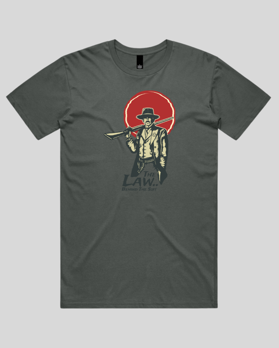 The Law Behind The Suit Men's T-Shirt