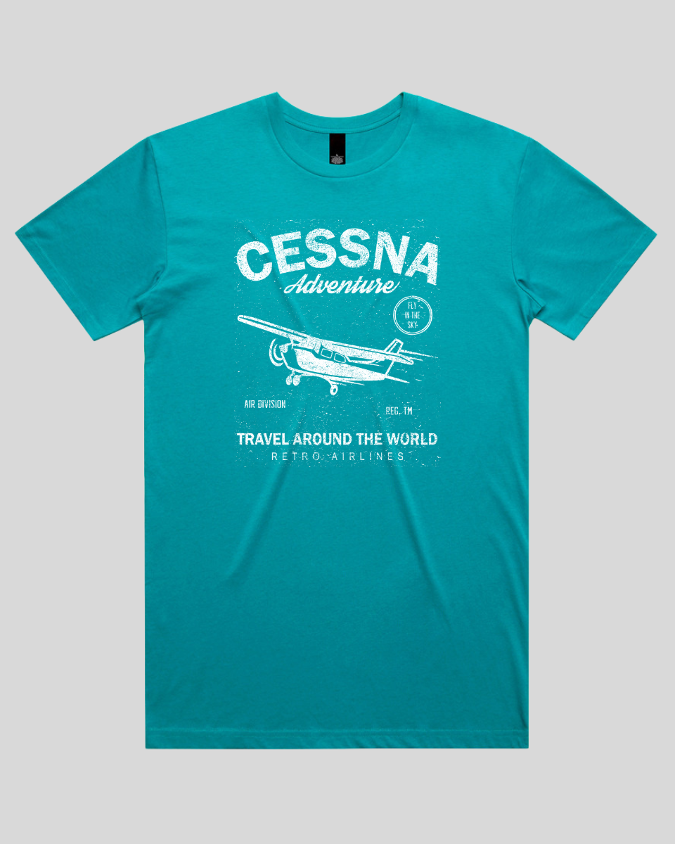 Cessna Distressed Men's T-Shirt