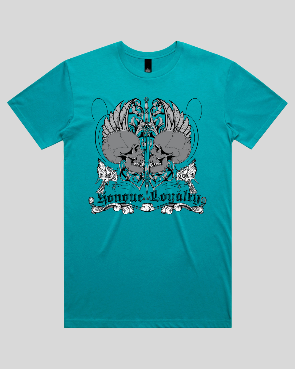 Honour and Loyalty Skull Men's T-Shirt