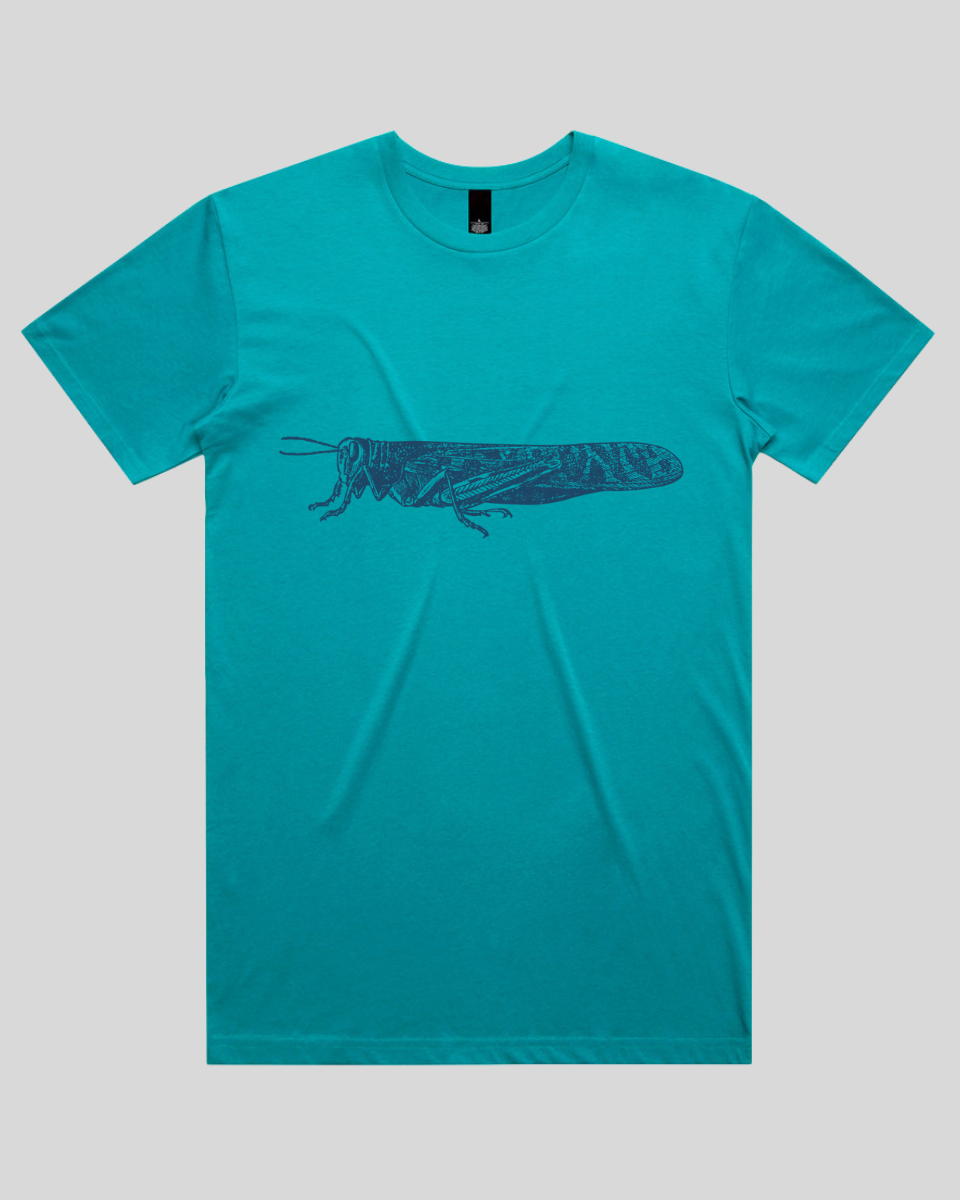 Etched Grasshopper Men's T-Shirt