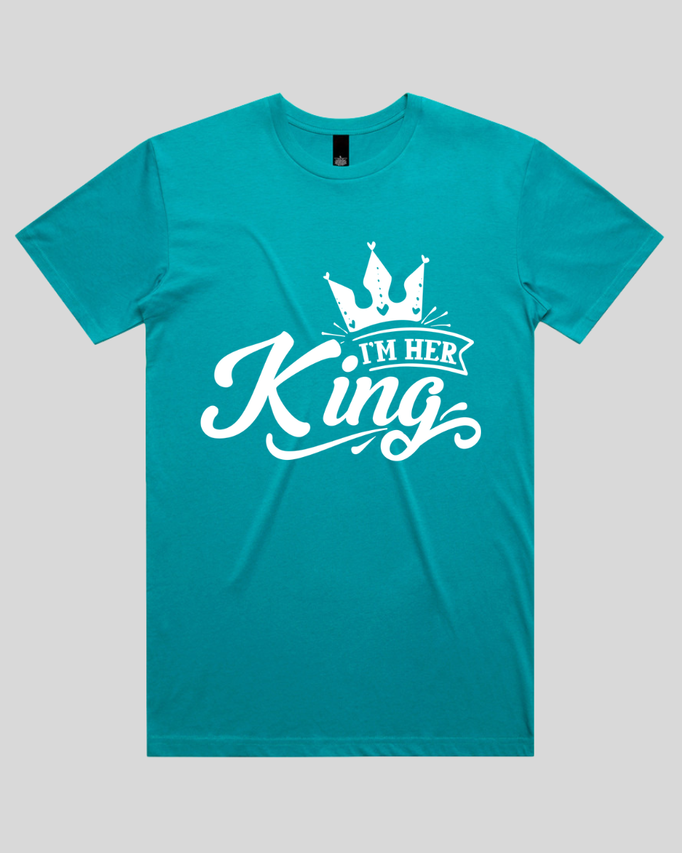 I'm her king Men's T-Shirt