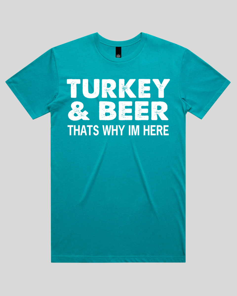 Turkey & Beer Men's T-Shirt