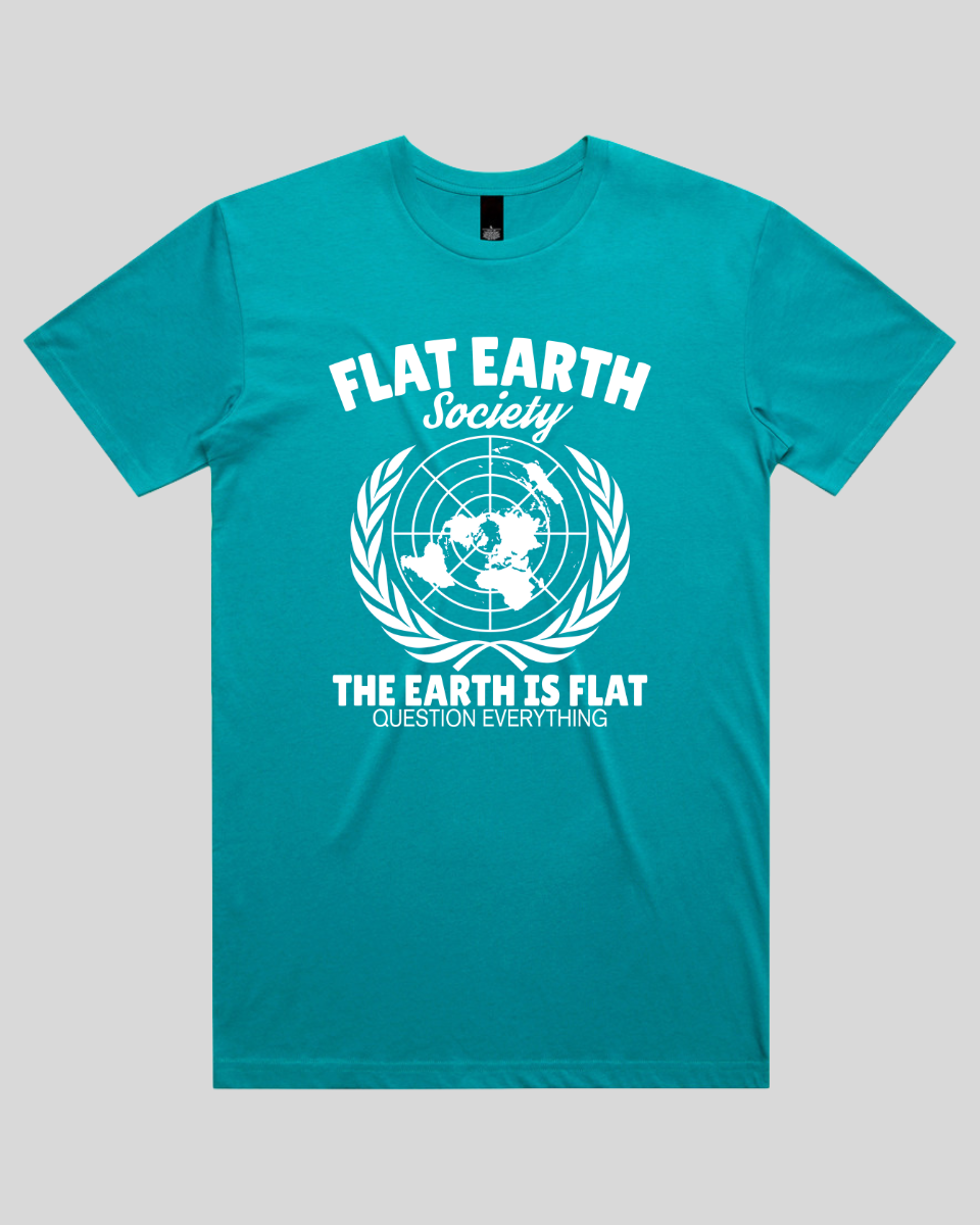 Flat Earth Society Men's T-Shirt