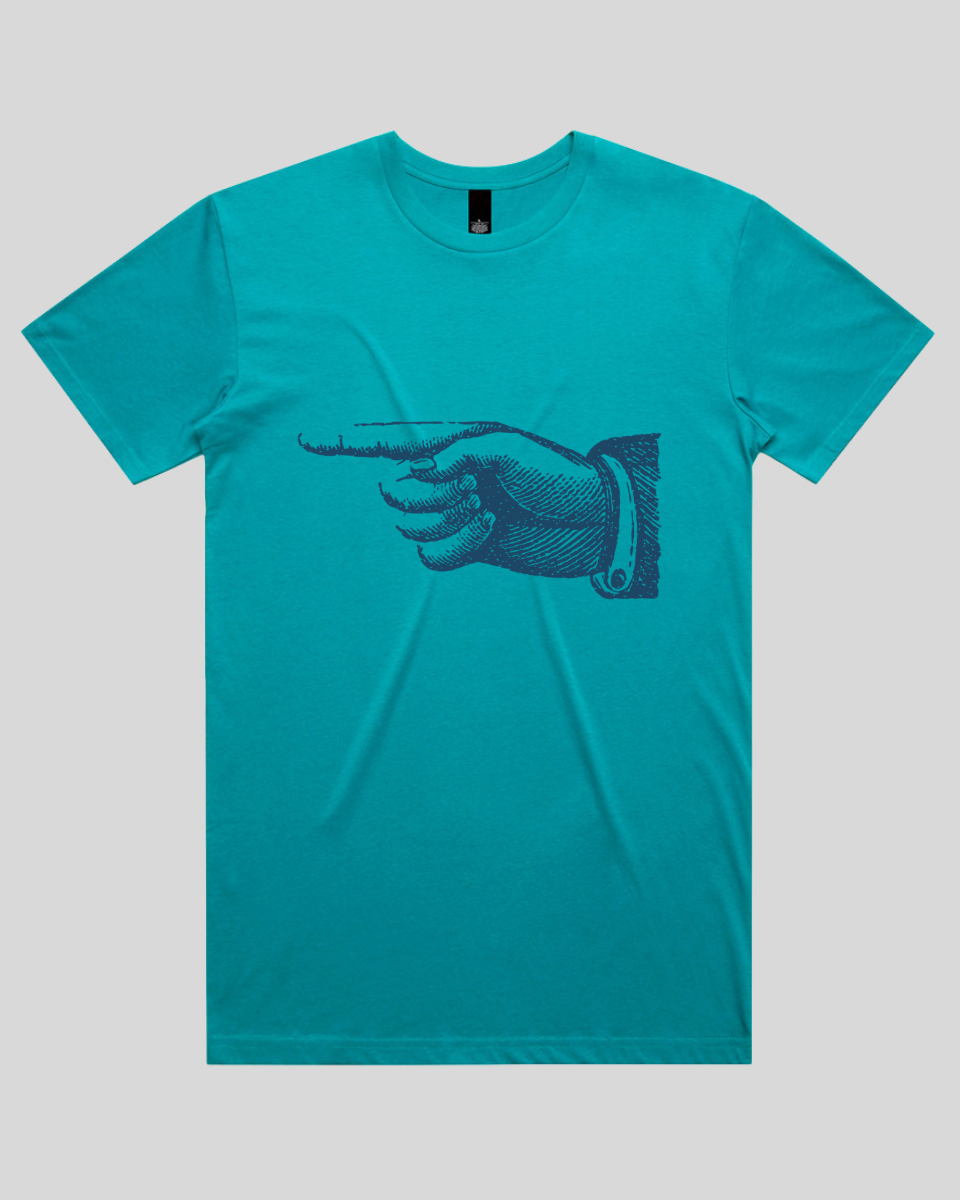 Pointing Finger 2 Men's T-Shirt