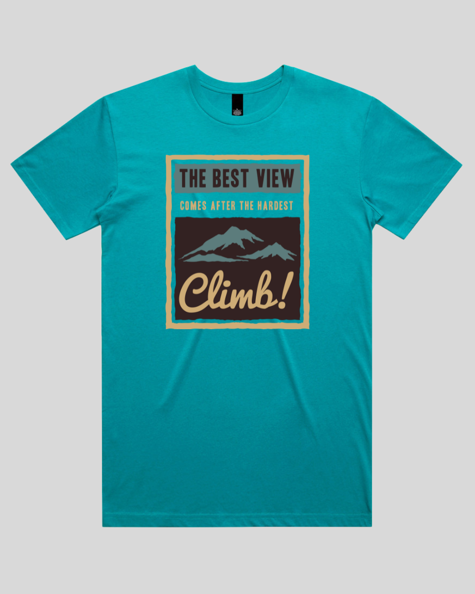 The Hardest Climb Men's T-Shirt