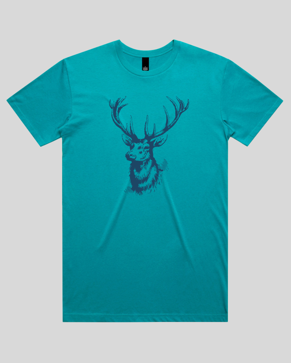 Silent Watcher Stag Men's T-Shirt