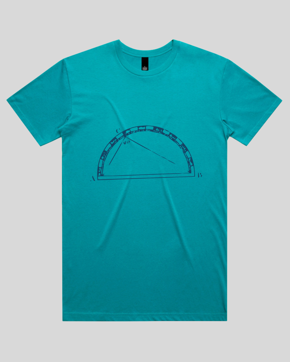 Geometric Logic Print Men's T-Shirt