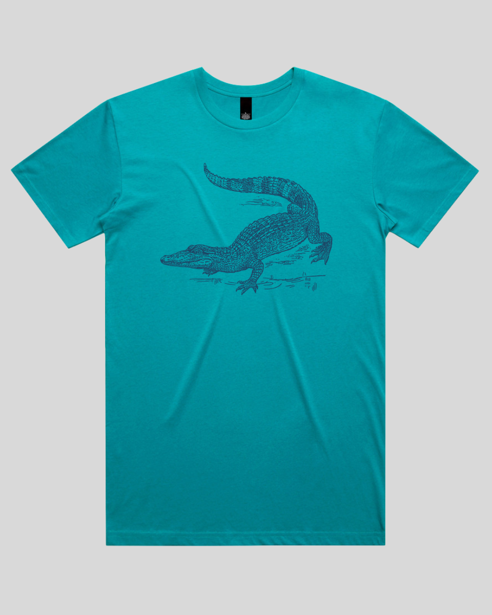 Swamp King Crocodile Men's T-Shirt