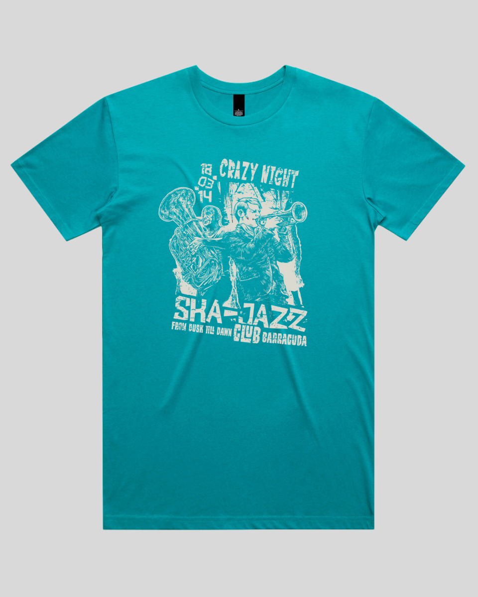 Crazy Night Jazz Club Men's T-Shirt