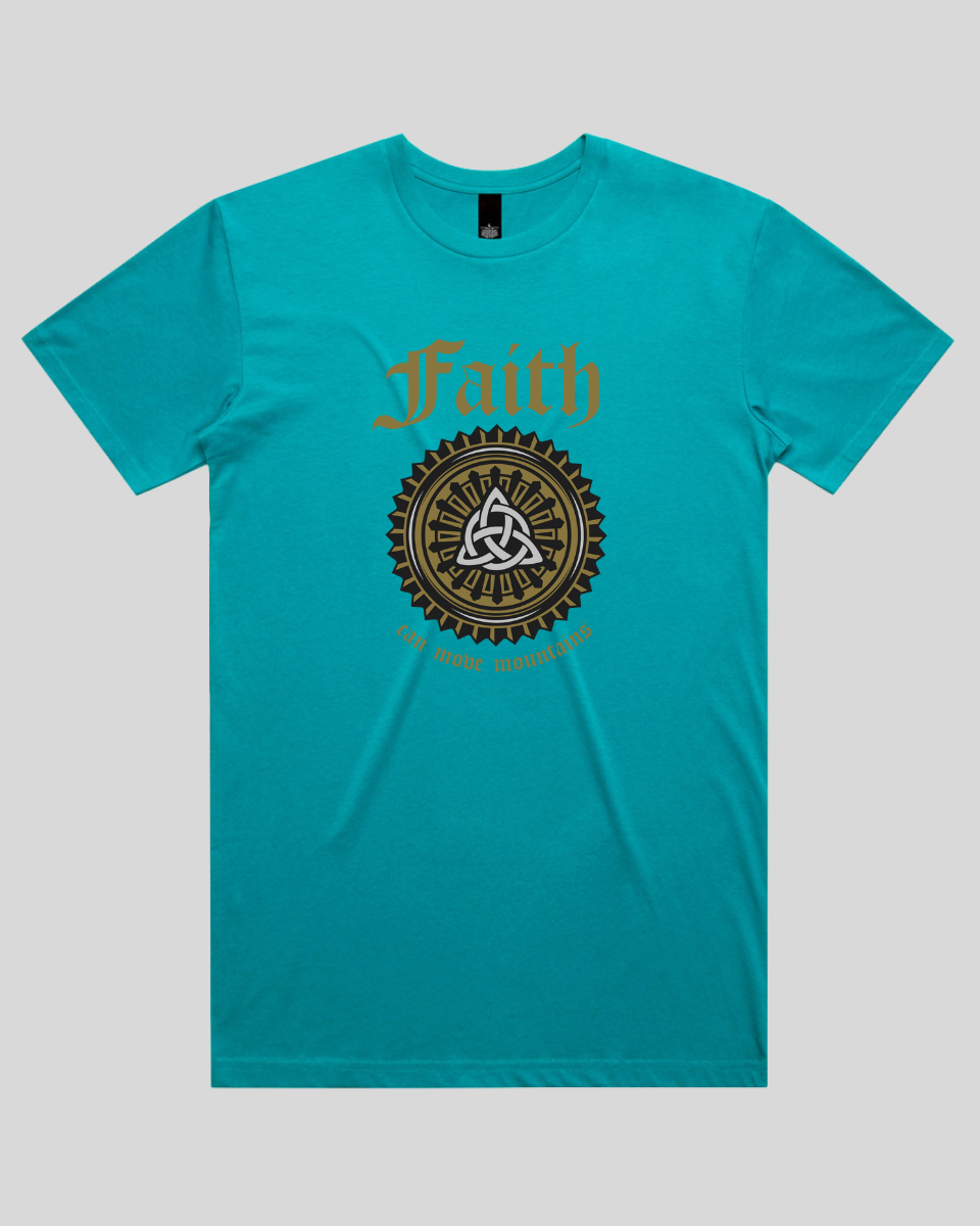 Faith Can Move Mountains Men's T-Shirt