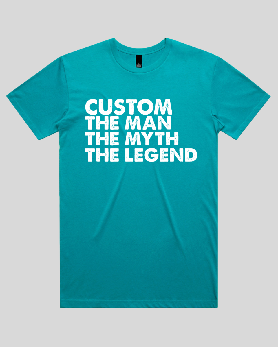 Custom the man the myth Men's T-Shirt