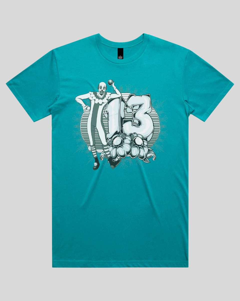 Lucky 13 Clown Men's T-Shirt