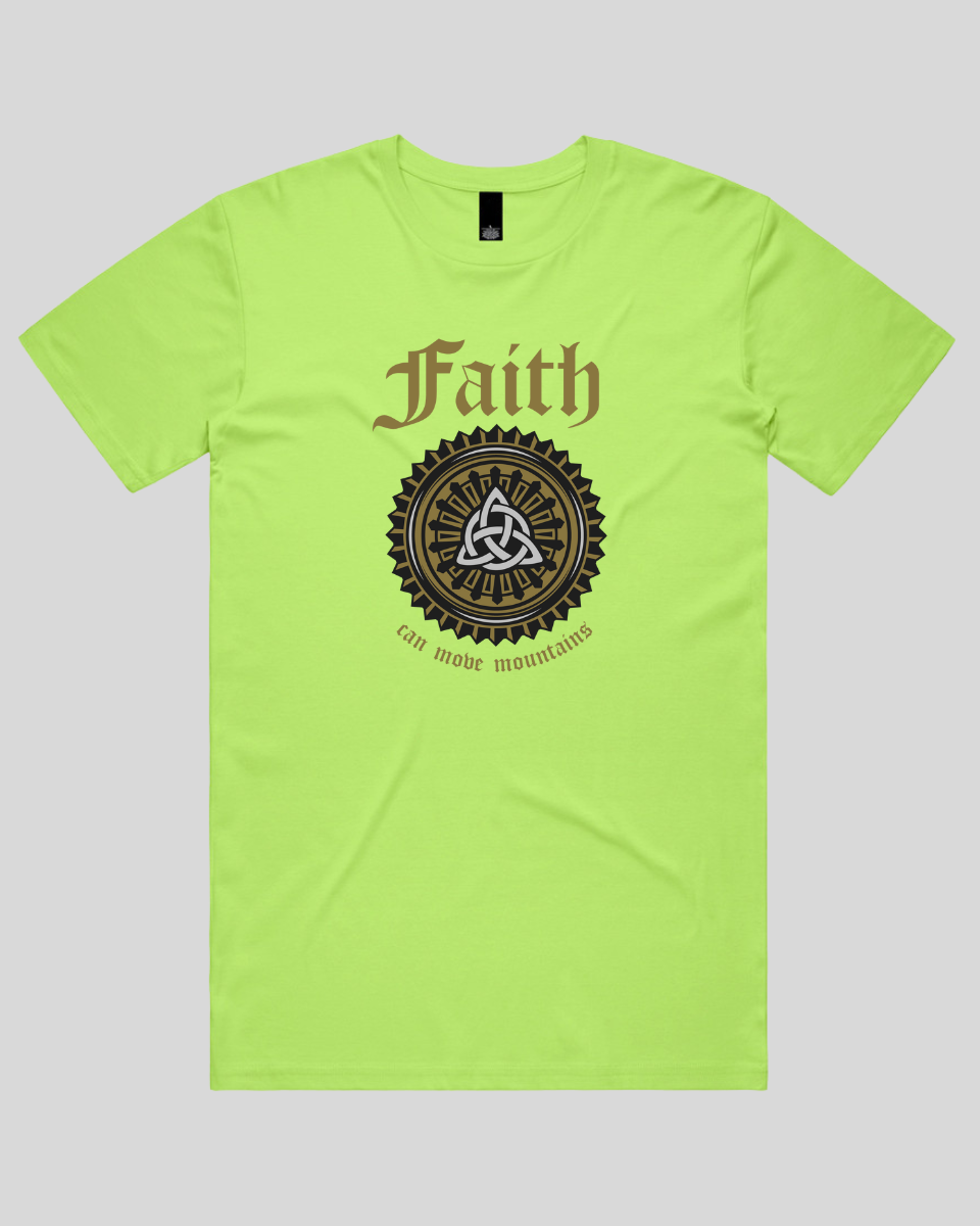 Faith Can Move Mountains Men's T-Shirt