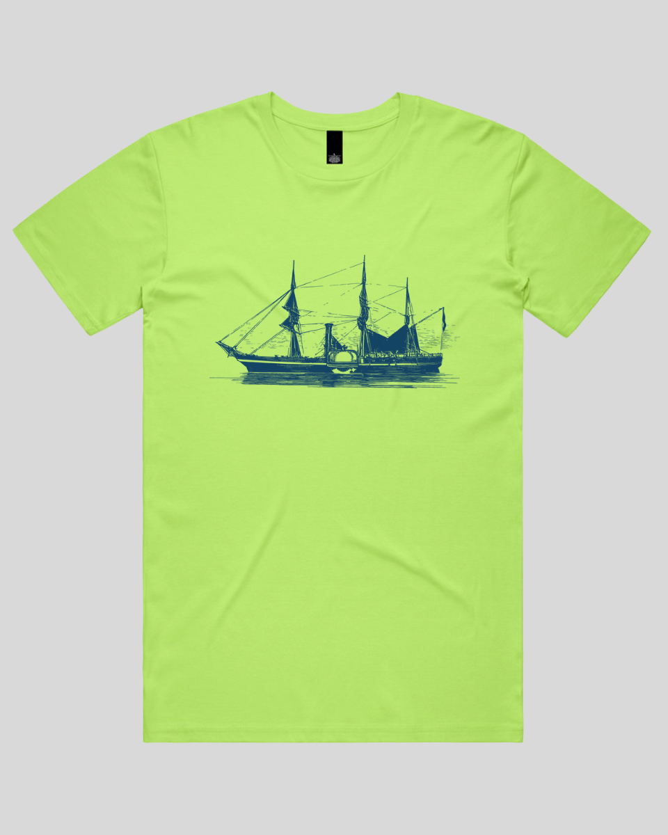 Ocean Ghost Ship Men's T-Shirt