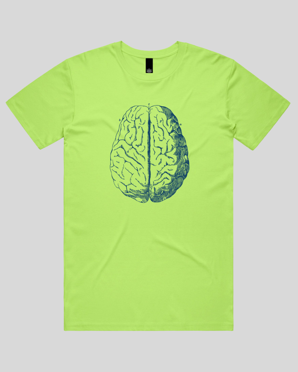 Vintage Brain Diagram Men's T-Shirt