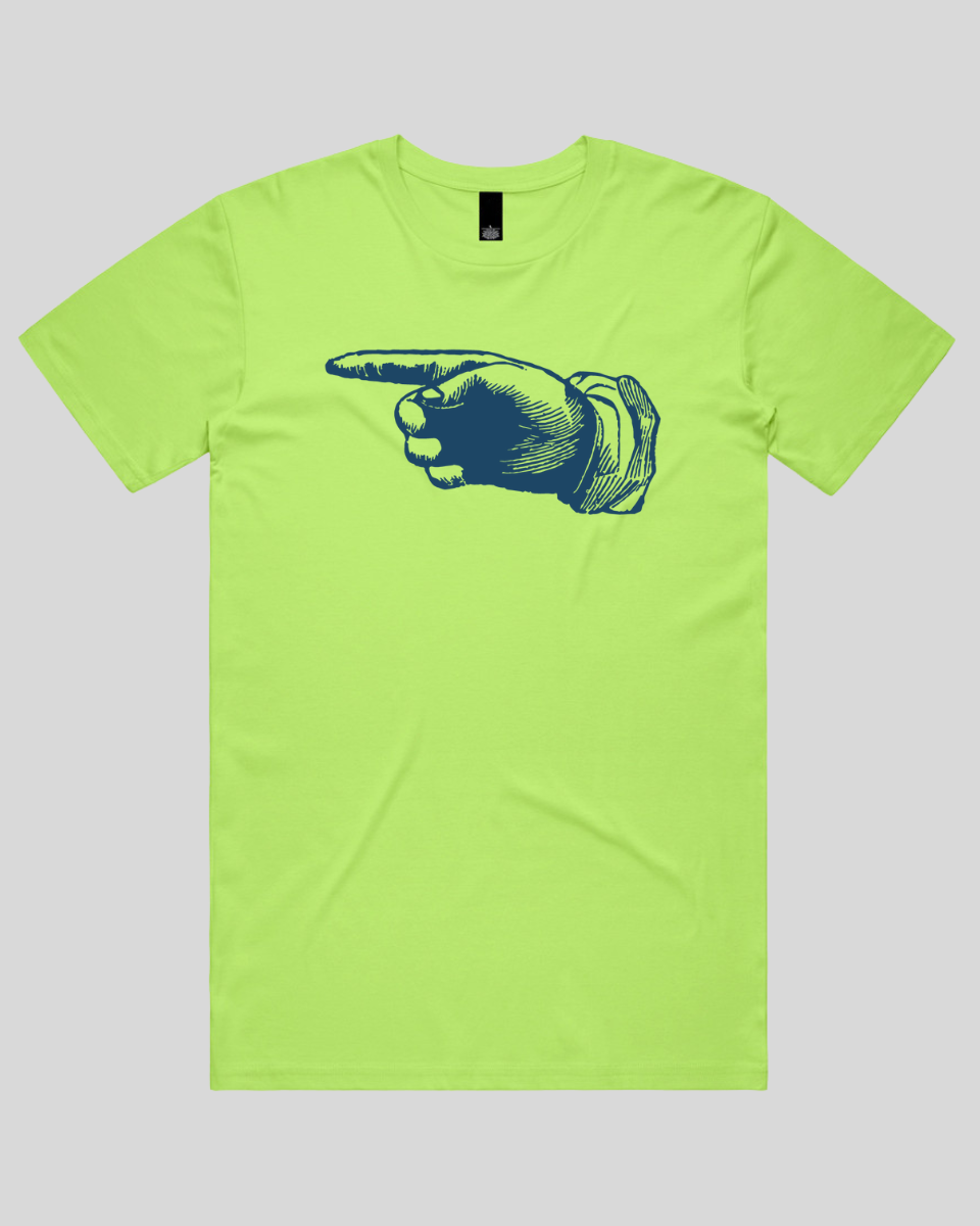 Retro Pointing Hand 2 Men's T-Shirt