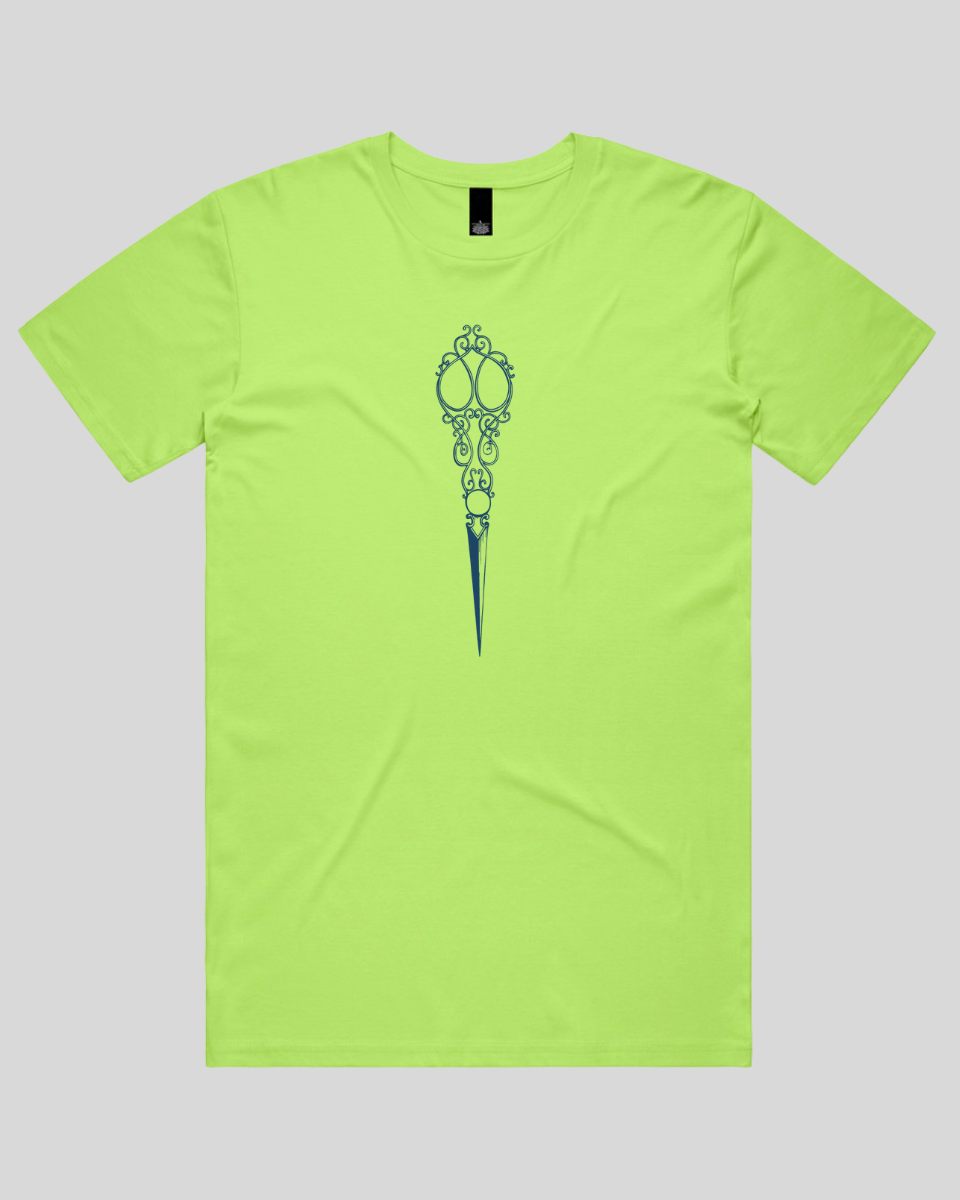 Victorian Scrollwork Scissors Men's T-Shirt