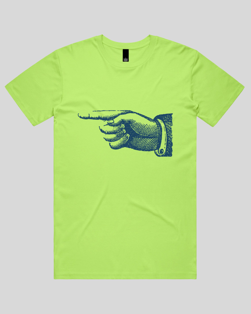 Pointing Finger 2 Men's T-Shirt