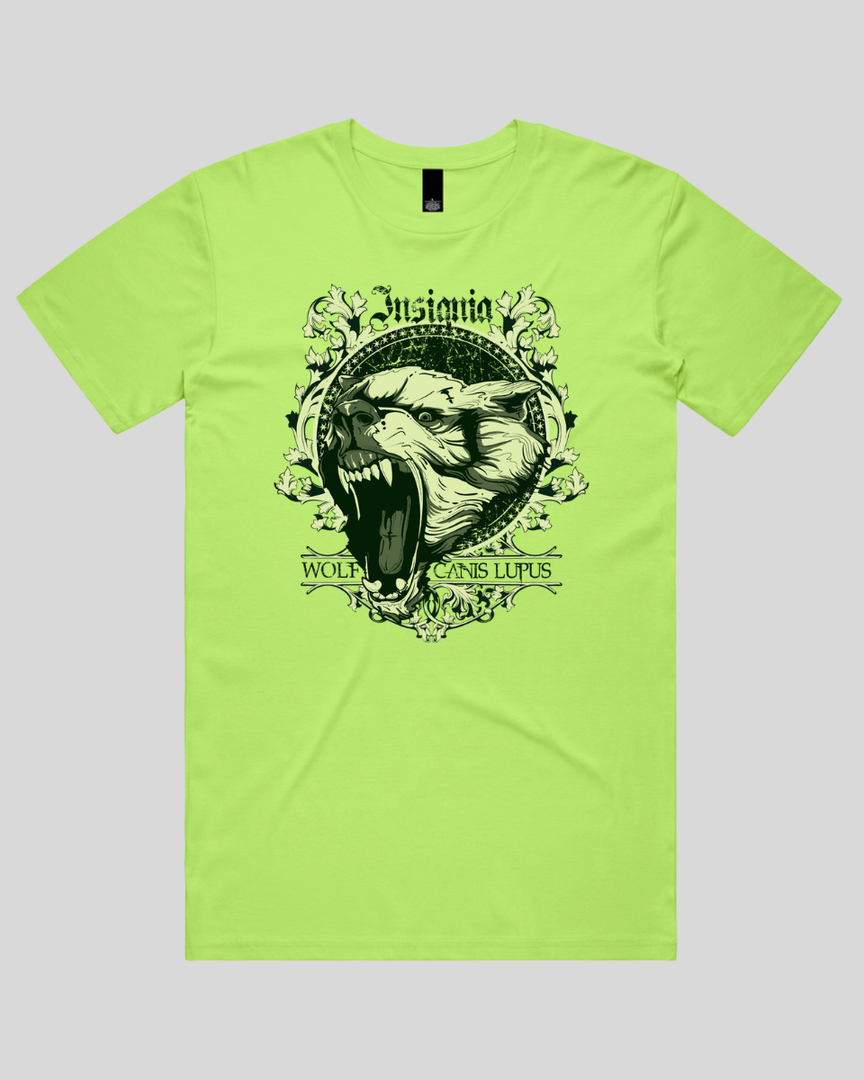 Insignia Wolf Skull Men's T-Shirt