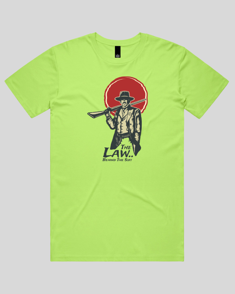 The Law Behind The Suit Men's T-Shirt