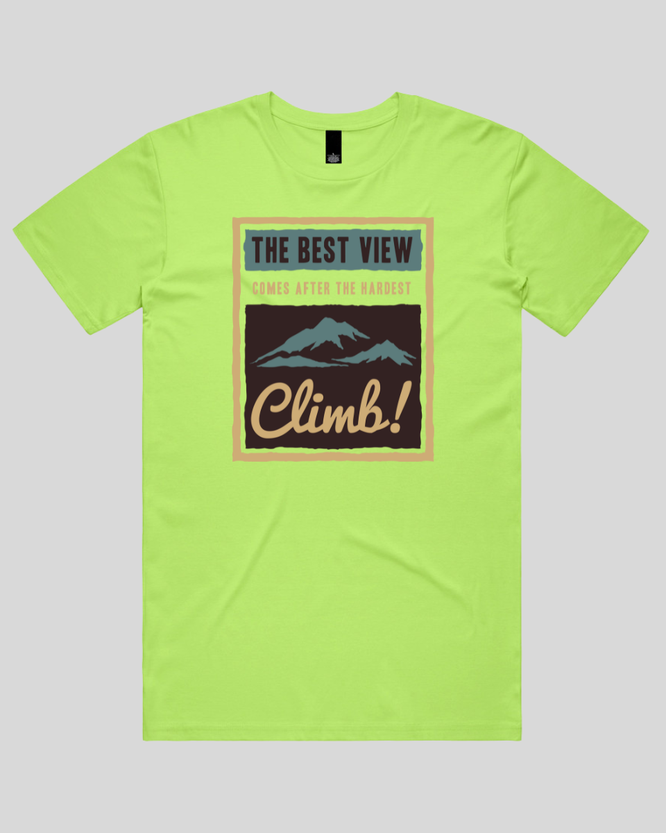 The Hardest Climb Men's T-Shirt