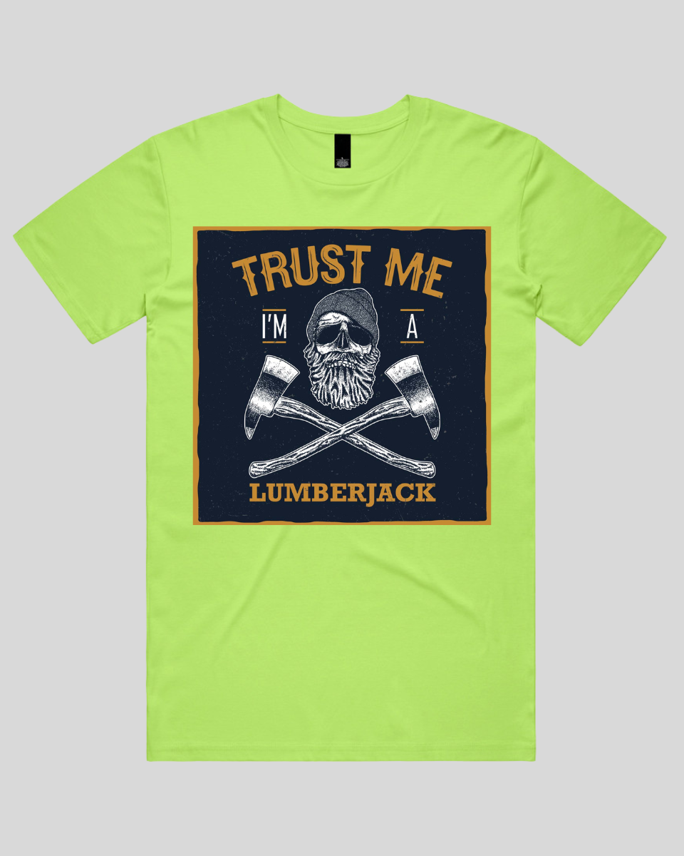 Lumberjack skull 1 Men's T-shirt