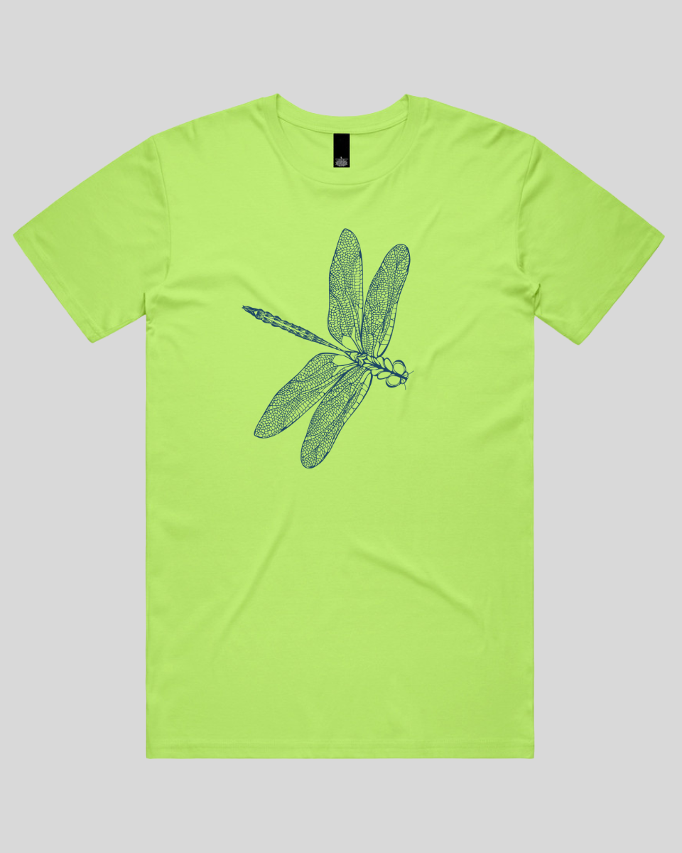 Botanical Dragonfly Art Men's T-Shirt