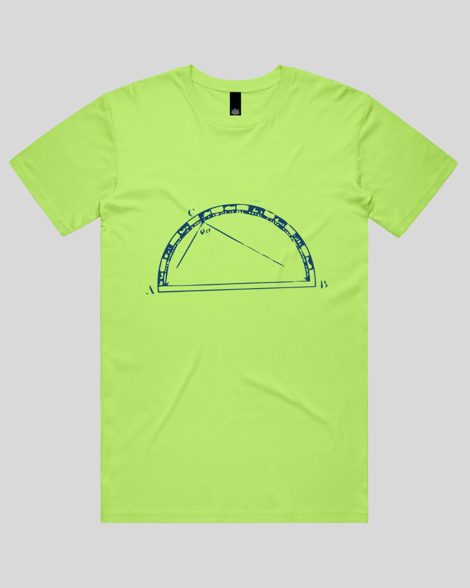 Geometric Logic Print Men's T-Shirt
