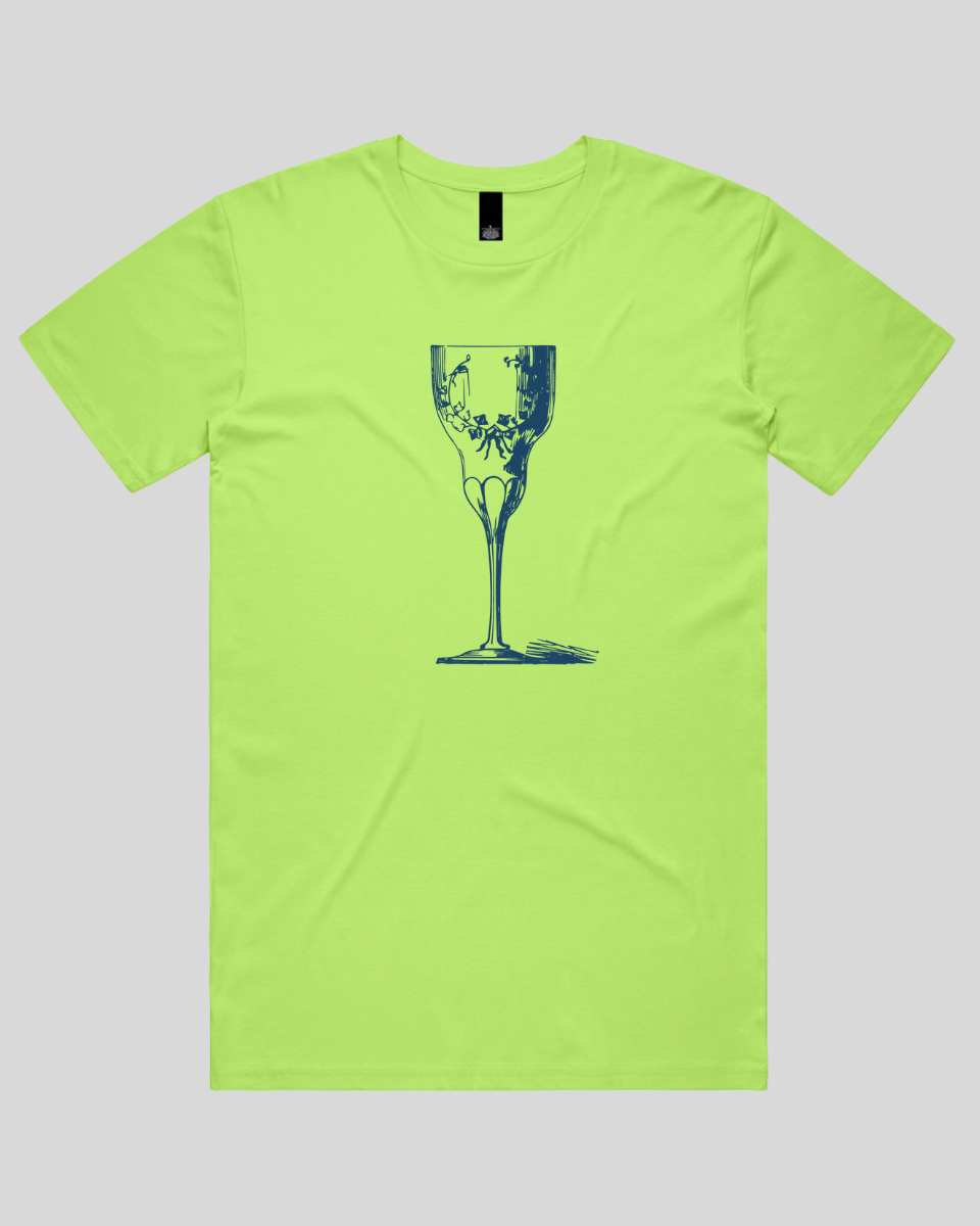 Laced Vine Crystal Glass Men's T-Shirt
