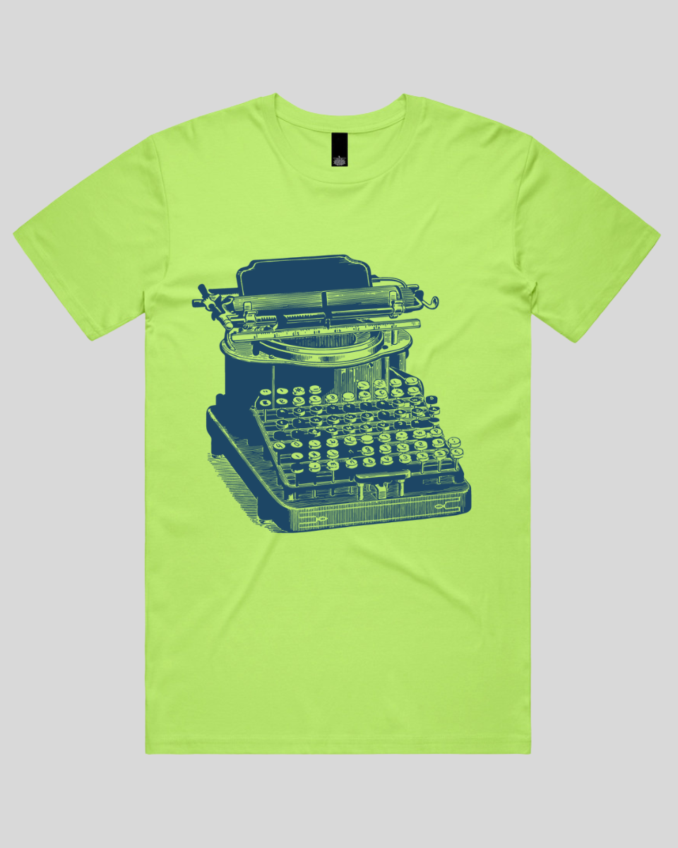 Antique Typewriter Print Men's T-Shirt