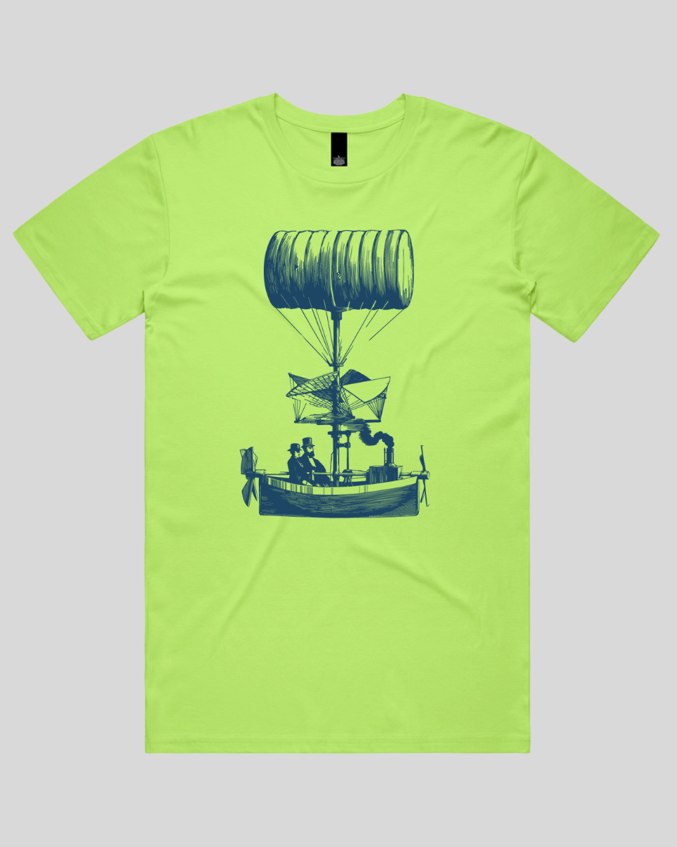 Antique Balloon Boat Men's T-Shirt