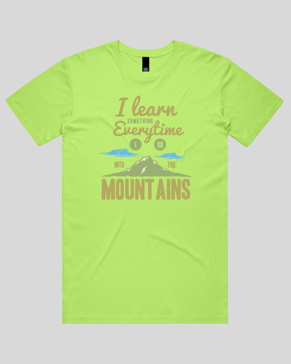Learn From The Mountains Men's T-Shirt