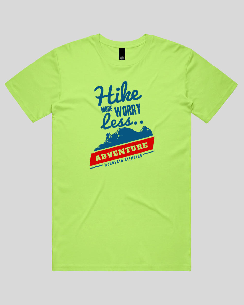 Hike More Worry Less Men's T-Shirt