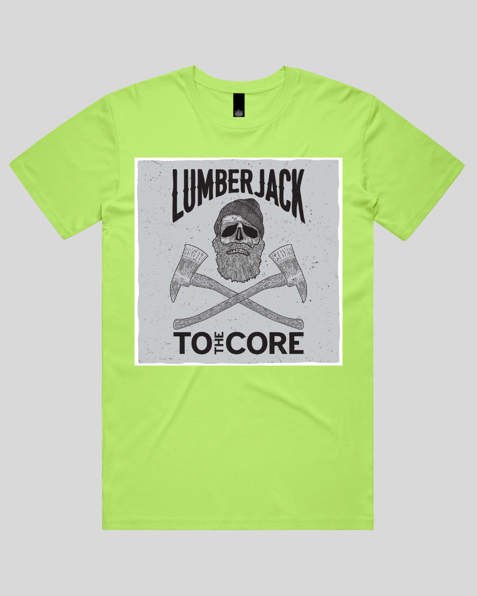 Lumberjack skull 4 Men's T-shirt