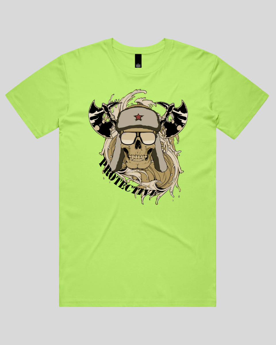 Proactive War Skull Men's T-Shirt