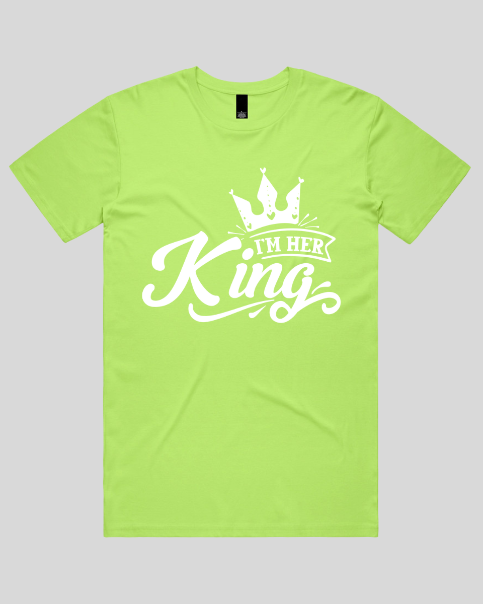 I'm her king Men's T-Shirt