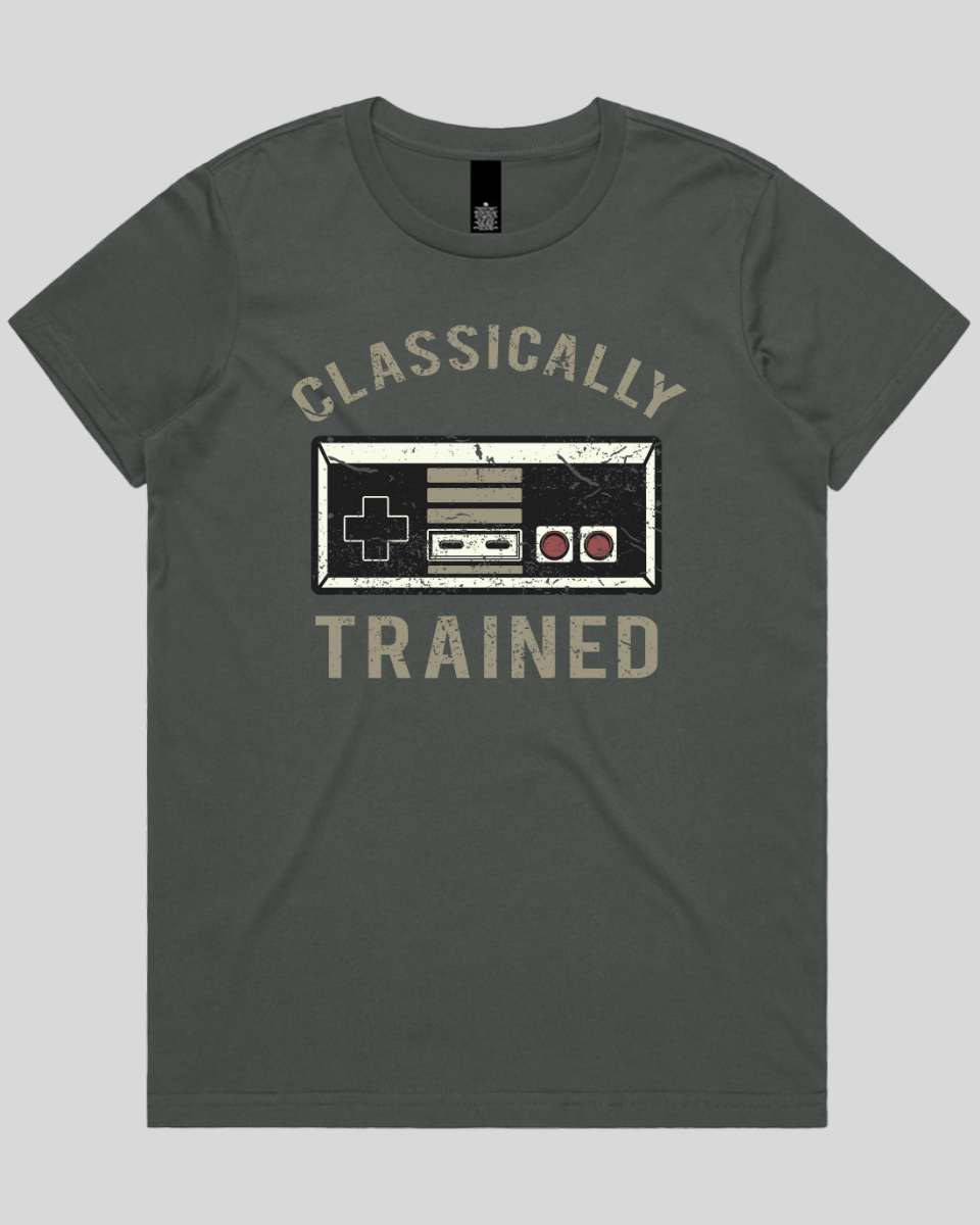 Classically Trained Distressed Women's T-Shirt