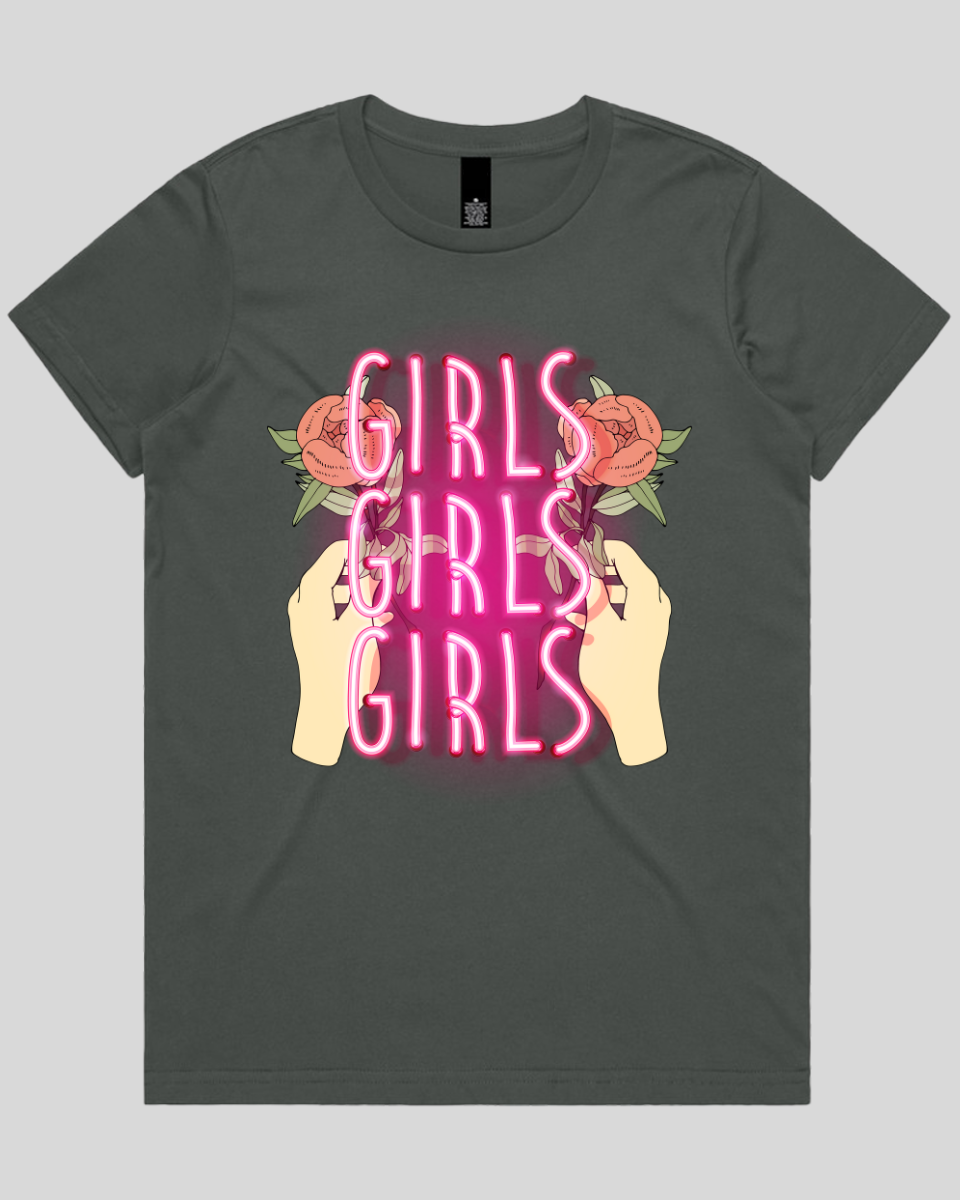 Girls Girls Girls Women's T-Shirt