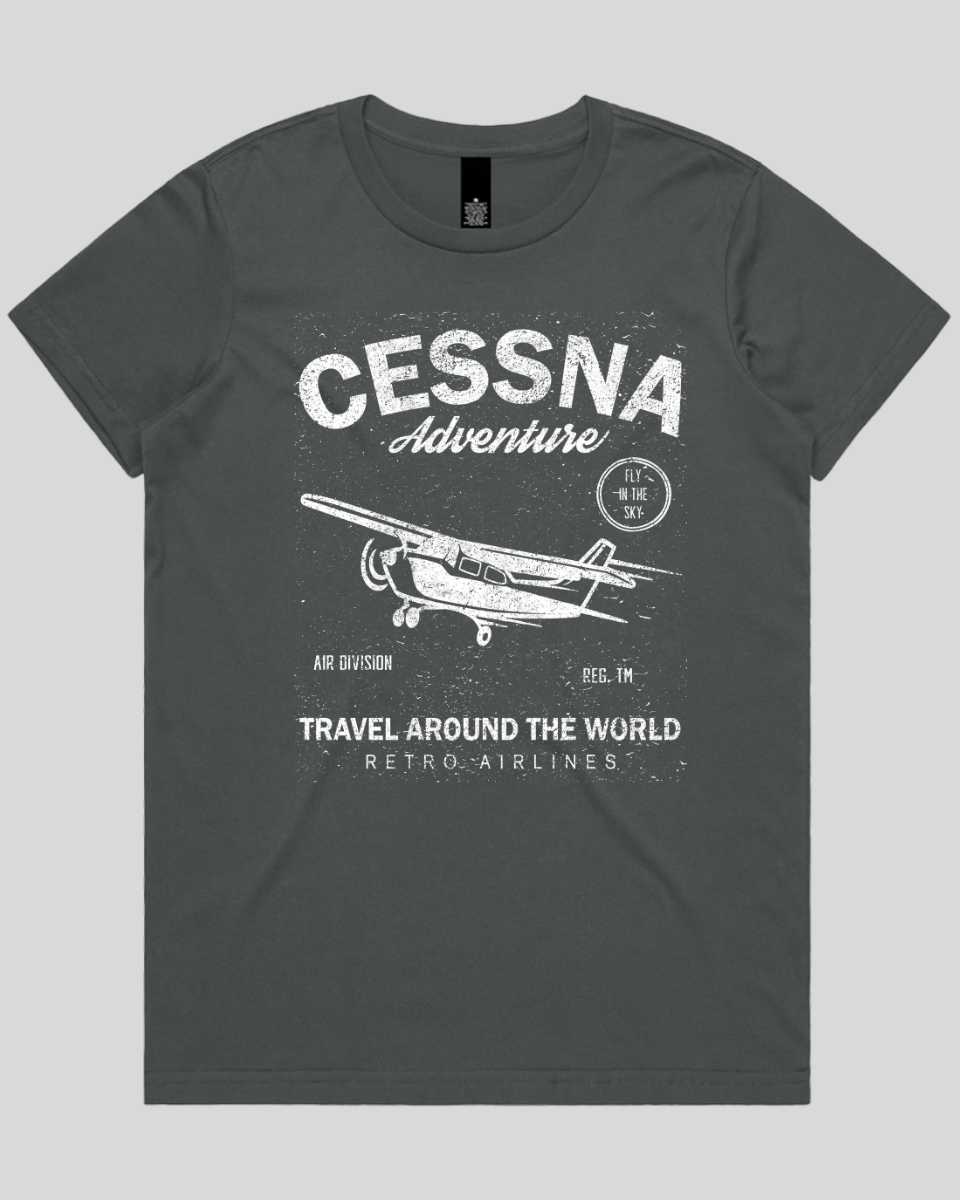 Cessna Distressed Women's T-Shirt