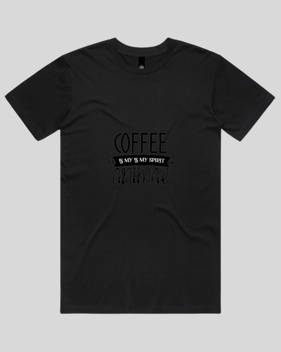 Coffee Is my Is My Spirit Animal Men's T-Shirt