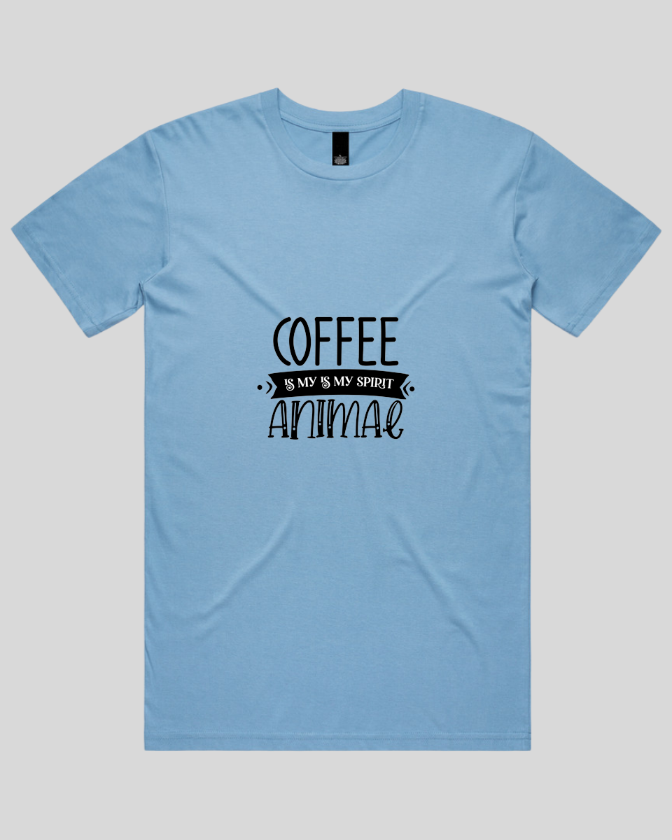 Coffee Is my Is My Spirit Animal Men's T-Shirt