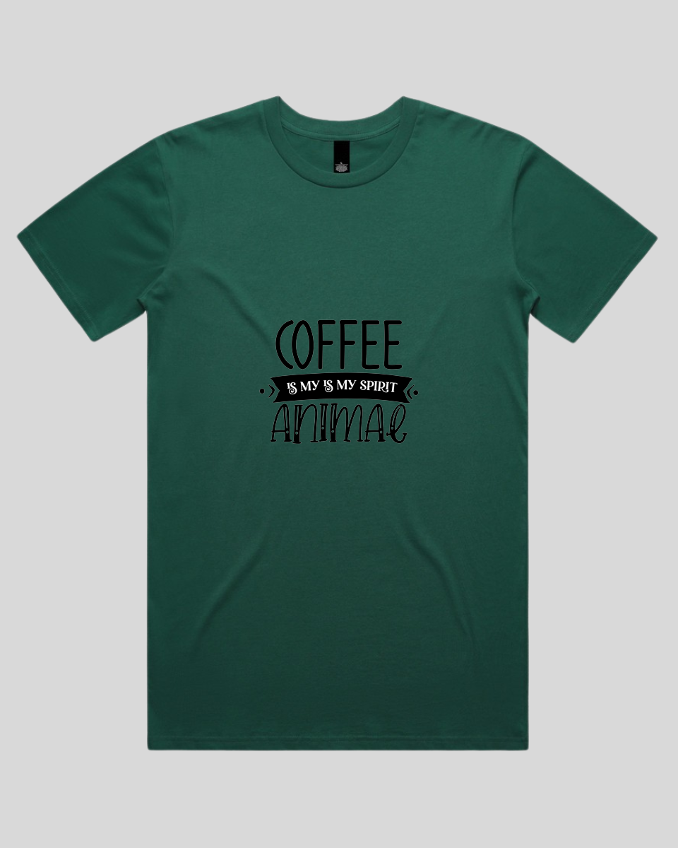 Coffee Is my Is My Spirit Animal Men's T-Shirt