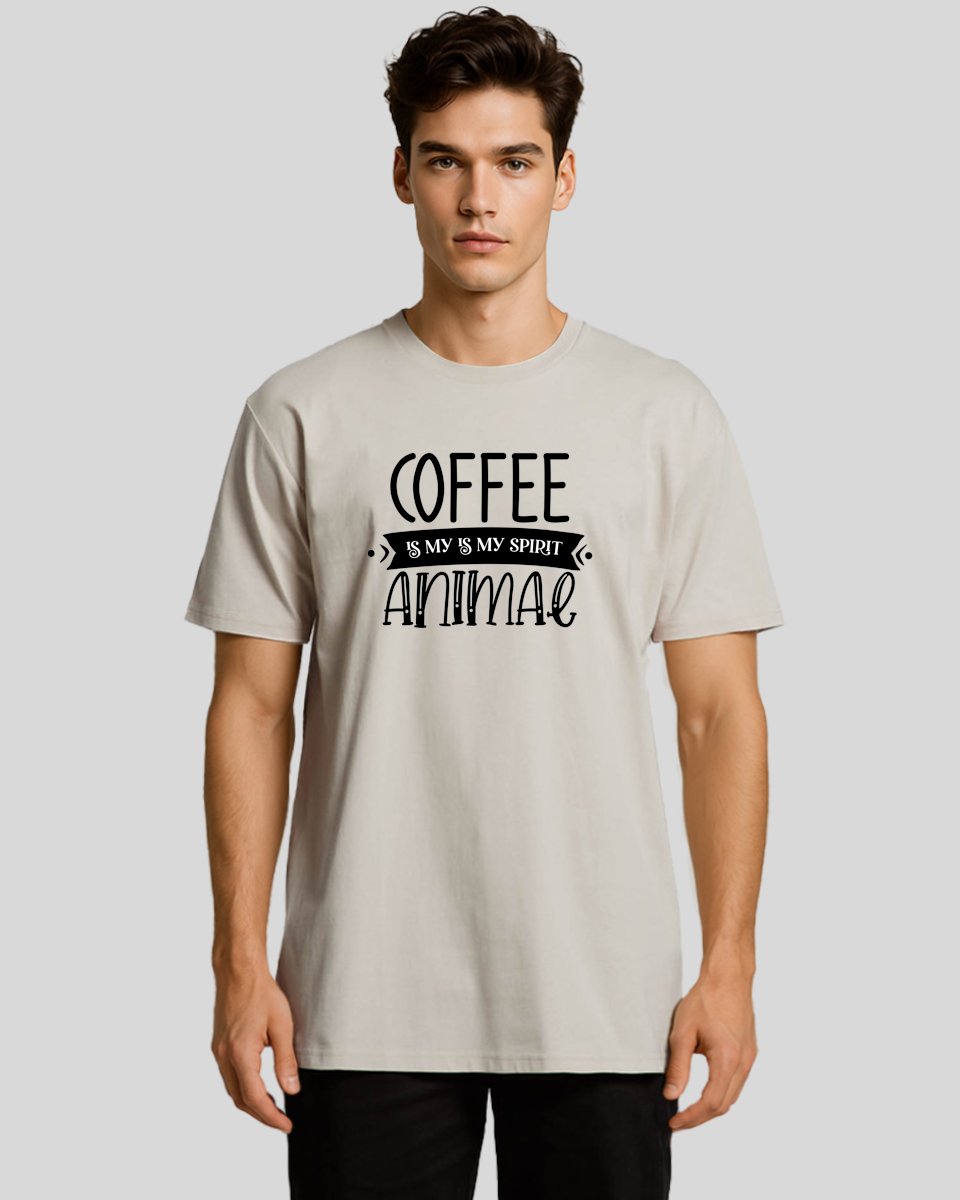 Coffee Is my Is My Spirit Animal Men's T-Shirt