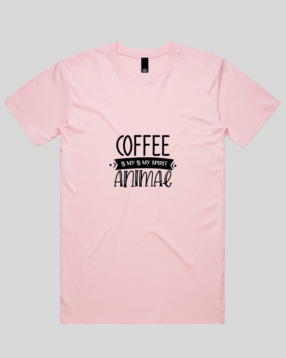 Coffee Is my Is My Spirit Animal Men's T-Shirt