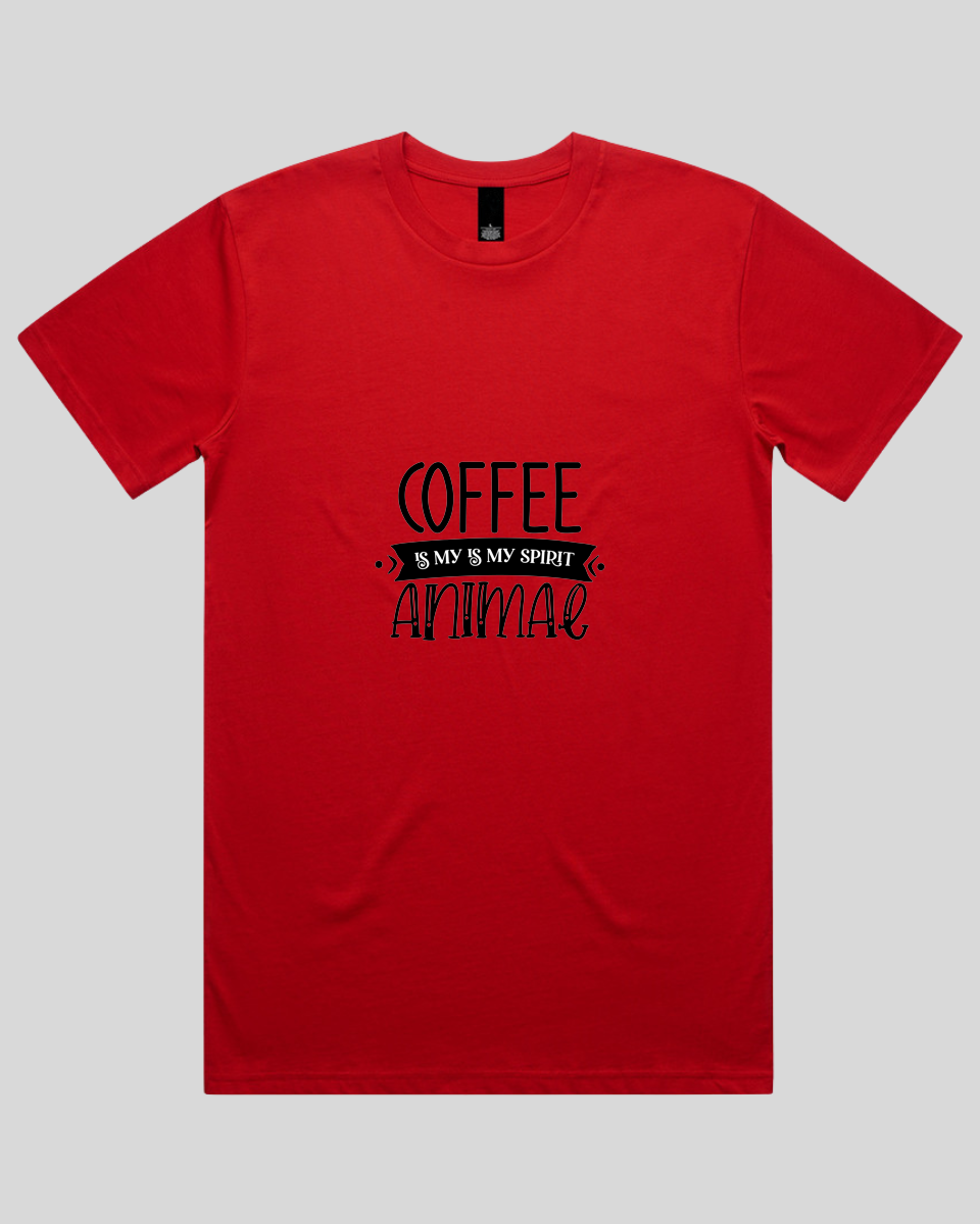 Coffee Is my Is My Spirit Animal Men's T-Shirt
