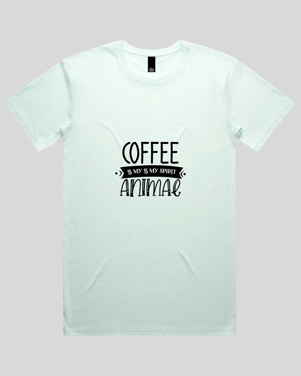 Coffee Is my Is My Spirit Animal Men's T-Shirt